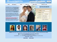 Jewish Dating Site Homepage Image